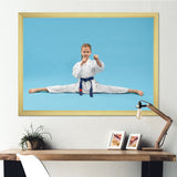Karate Kid Photography - Martial Arts Canvas Wall Art