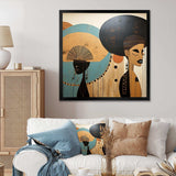 Portait Harlem Renaissance I - People Canvas Wall Art