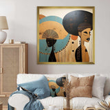 Portait Harlem Renaissance I - People Canvas Wall Art