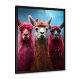 Pink Alpacas Wool Artistry - Pink Alpaca Wall Art