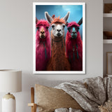 Pink Alpacas Wool Artistry - Pink Alpaca Wall Art