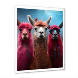 Pink Alpacas Wool Artistry - Pink Alpaca Wall Art