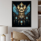 Cubist Night Sky bat - Bat Wall Art Prints