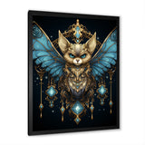Cubist Night Sky bat - Bat Wall Art Prints
