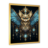 Cubist Night Sky bat - Bat Wall Art Prints