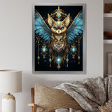 Cubist Night Sky bat - Bat Wall Art Prints