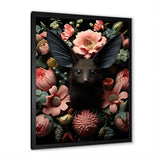 Surreal Bat Fantasy - Bat Framed Canvas Art