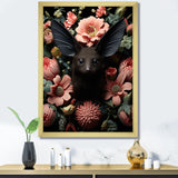 Surreal Bat Fantasy - Bat Framed Canvas Art