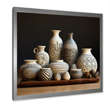 White Avant Garden boho Pottery - Animal Nursery Home Decor Art