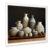 White Avant Garden boho Pottery - Animal Nursery Home Decor Art