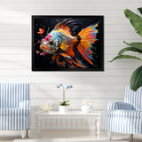 Pink butterfly fish Ocean Dance - Butterfly Fish Wall Art Prints