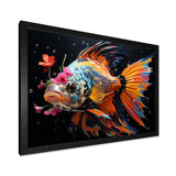 Pink butterfly fish Ocean Dance - Butterfly Fish Wall Art Prints