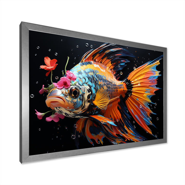 Pink butterfly fish Ocean Dance - Butterfly Fish Wall Art Prints