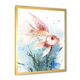 Pink butterfly fish Underwater Realm - Butterfly Fish Wall Decor