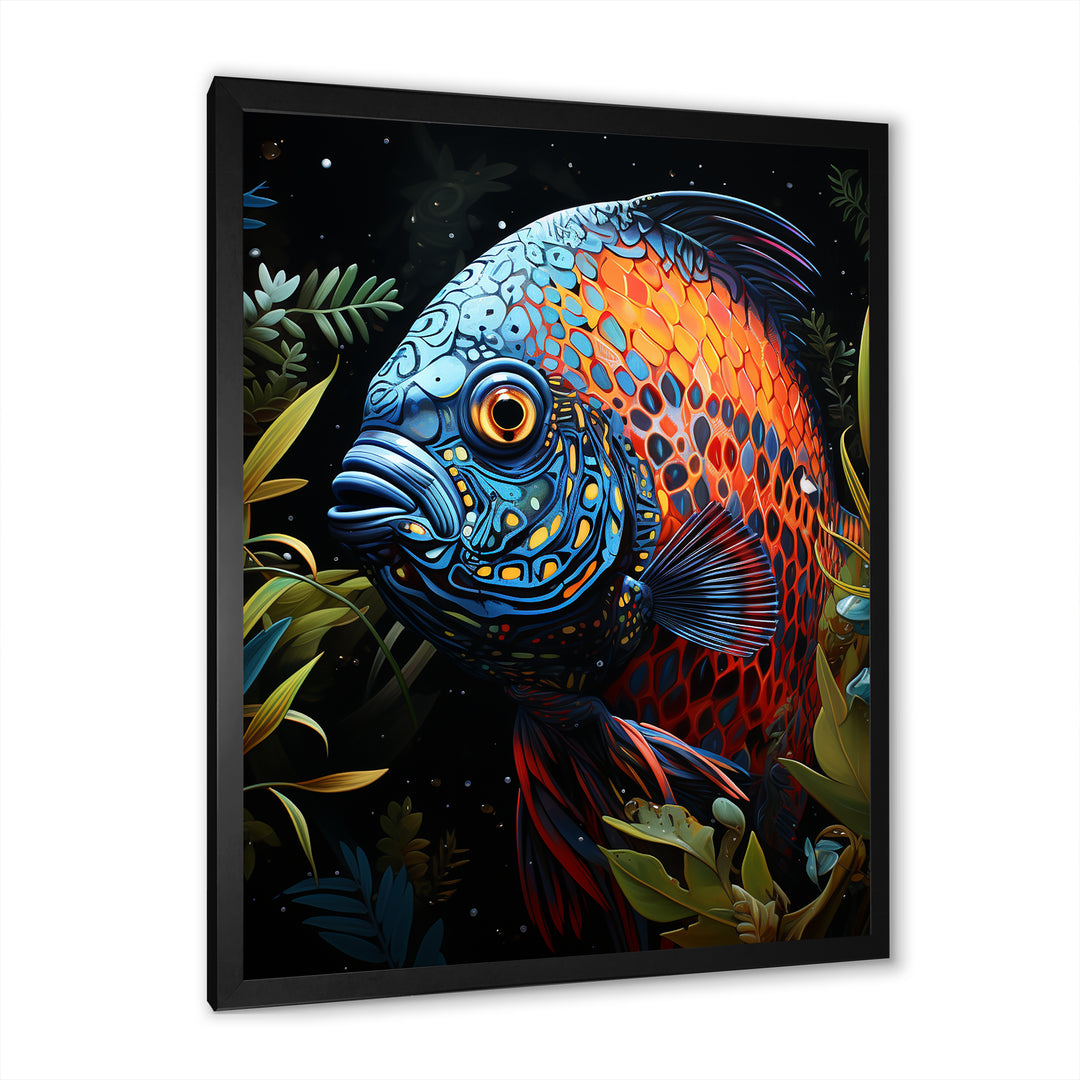Butterfly fish in Coral elegance - Butterfly Fish Wall Art Prints