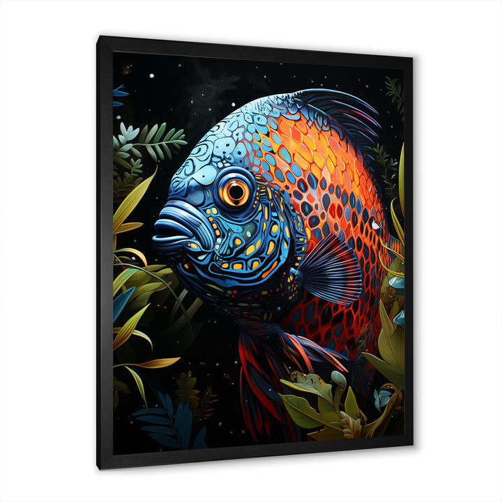 Butterfly fish in Coral elegance - Butterfly Fish Wall Art Prints