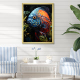 Butterfly fish in Coral elegance - Butterfly Fish Wall Art Prints