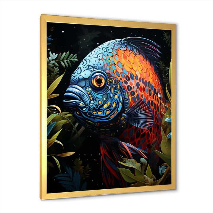 Butterfly fish in Coral elegance - Butterfly Fish Wall Art Prints