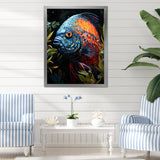 Butterfly fish in Coral elegance - Butterfly Fish Wall Art Prints