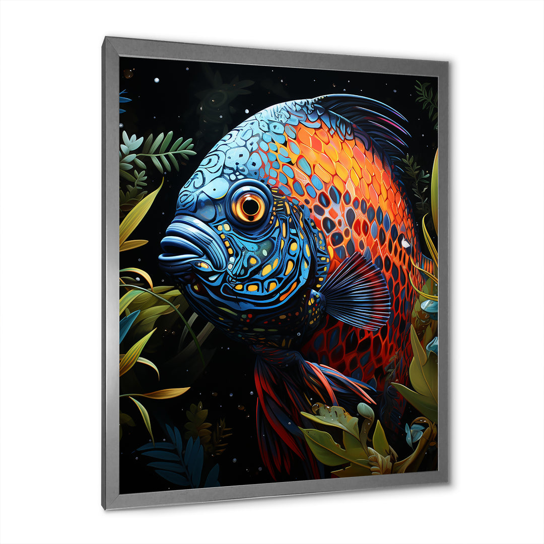 Butterfly fish in Coral elegance - Butterfly Fish Wall Art Prints