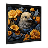 Cute chicken plumage - Chicken Living Room Wall Art