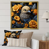 Cute chicken plumage - Chicken Living Room Wall Art