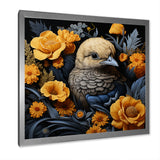 Cute chicken plumage - Chicken Living Room Wall Art