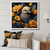 Cute chicken plumage - Chicken Living Room Wall Art