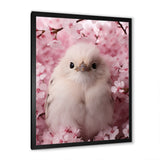 Majestic chick Portrait blooms - Chicken Bedroom Wall Art