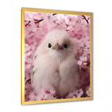 Majestic chick Portrait blooms - Chicken Bedroom Wall Art