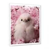 Majestic chick Portrait blooms - Chicken Bedroom Wall Art