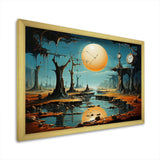 The Persistence of Dali Surreal  III - Landscapes Canvas Wall Art