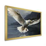 Seagulls Flight - Coastal Animal Large Canvas Wall Art