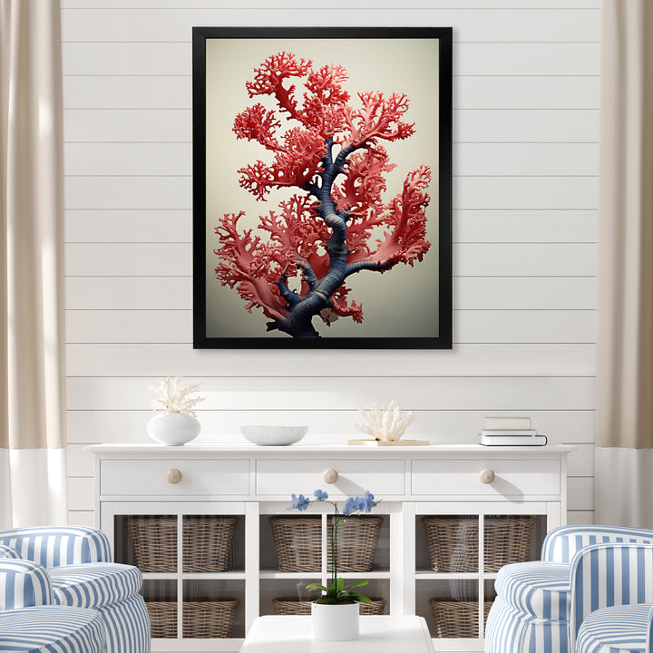 Classical Marine coral Beauty - Coral Wall Art Prints