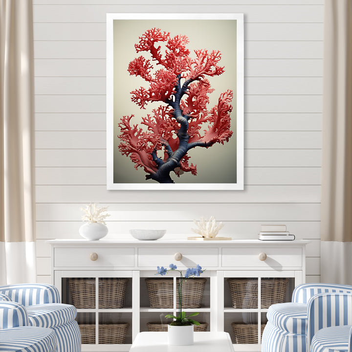 Classical Marine coral Beauty - Coral Wall Art Prints