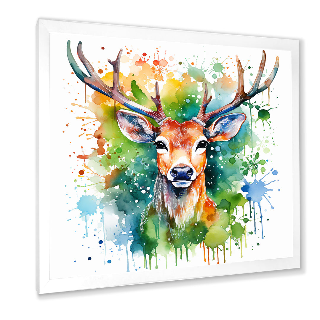 Majestic Forest Deer - Deer Home Decor Art