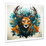 Tranquil Graze Deer in Nature - Deer Bedroom Wall Art