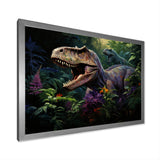 Prehistoric Velociraptors in the jungle - Dinosaur Home Decor Art
