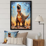 Pop Art Dino explosion - Dinosaur Wall Art Prints