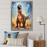 Pop Art Dino explosion - Dinosaur Wall Art Prints