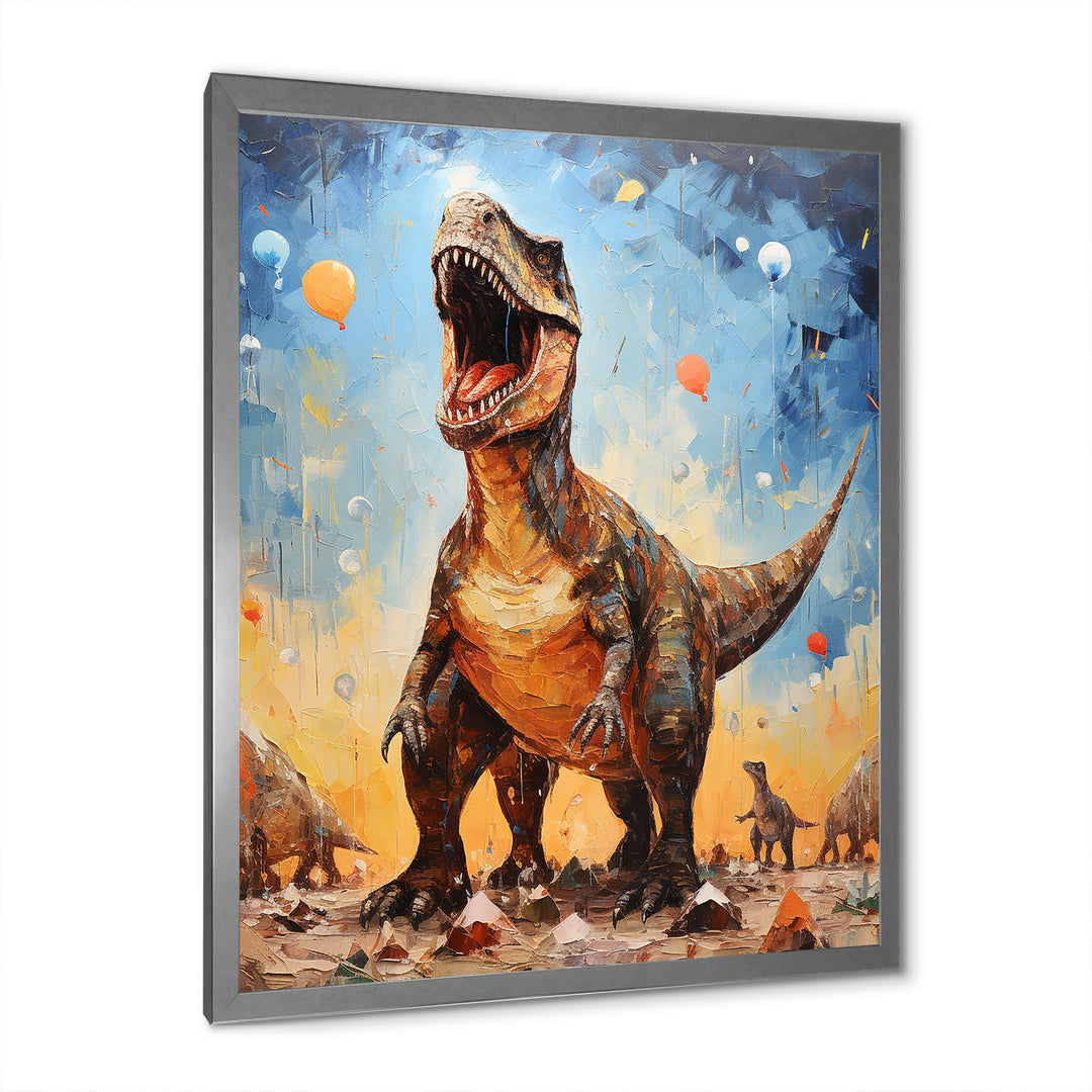 Pop Art Dino explosion - Dinosaur Wall Art Prints