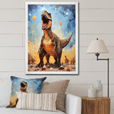 Pop Art Dino explosion - Dinosaur Wall Art Prints