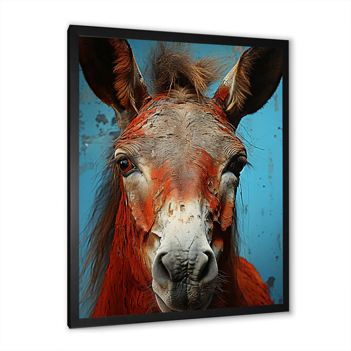 Donkey Burros Blues - Donkey Wall Decor