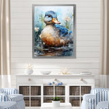 Blue Duck Aquarelle Avian - Duck Wall Art Prints