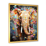 Popart Elephant Dreams - Gray Elephant Wall Art