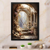 Ancient Ruins blooms II - Fashion Canvas Wall Art