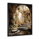 Ancient Ruins blooms III - Fashion Canvas Wall Art