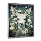 Forest Guardian Deer - Deer Canvas Wall Art