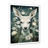 Forest Guardian Deer - Deer Canvas Wall Art