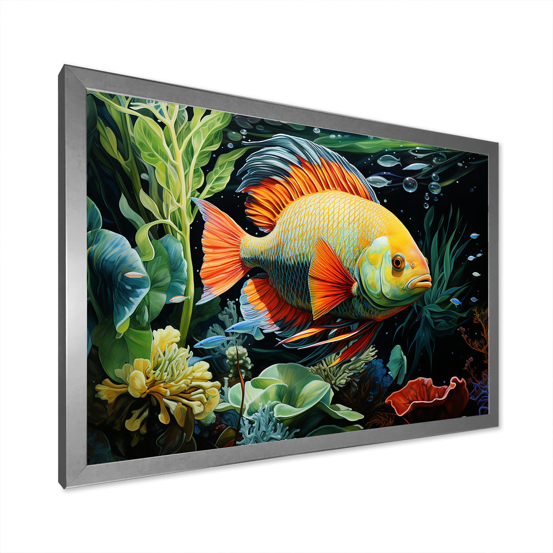 Fish s Underwater Wonderland - Fish Canvas Wall Art